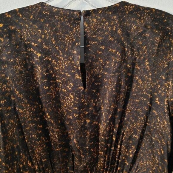 & Other Stories Black Printed Mini Dress - Picture 7 of 9